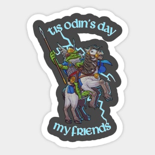 Odin Frog Sticker